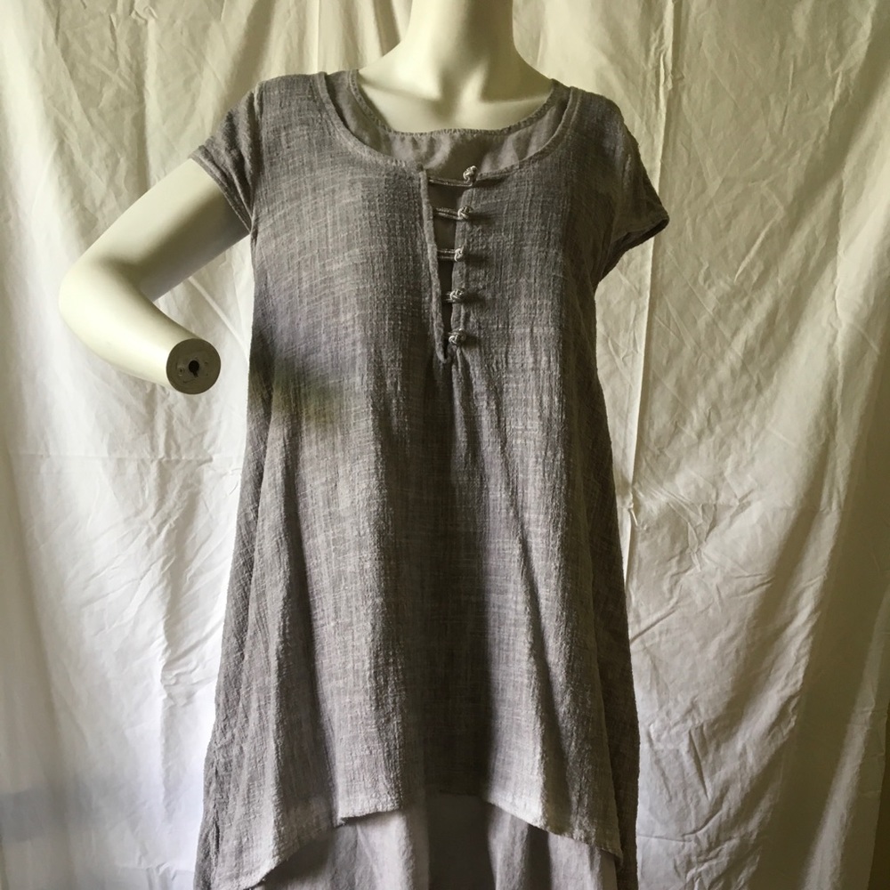 Stylish layered dress short sleeve